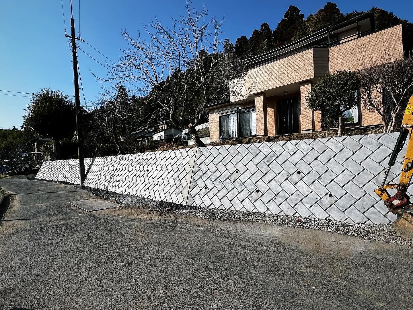 アスファルト補修（アフター）