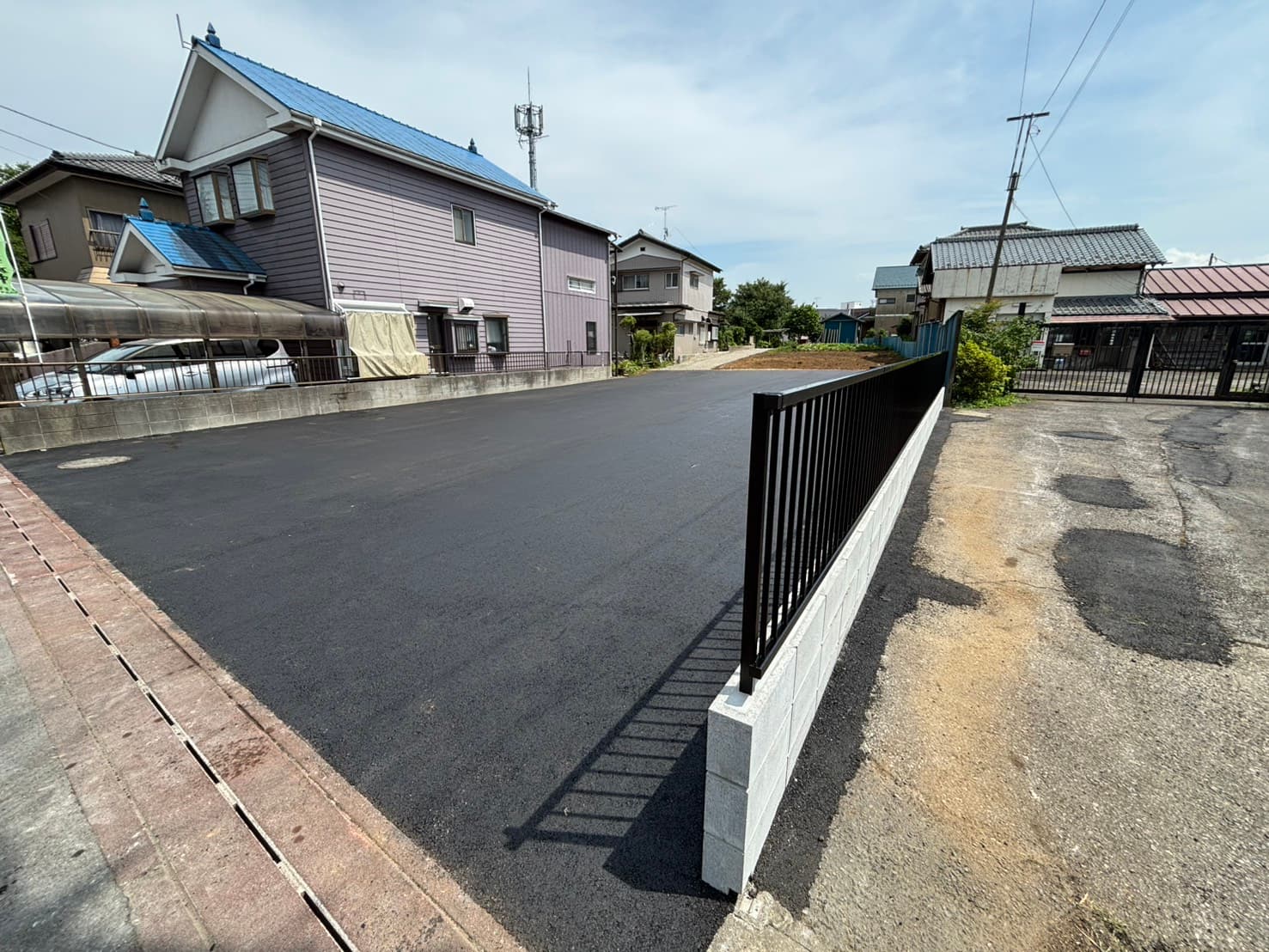 基礎工事中（アフター）